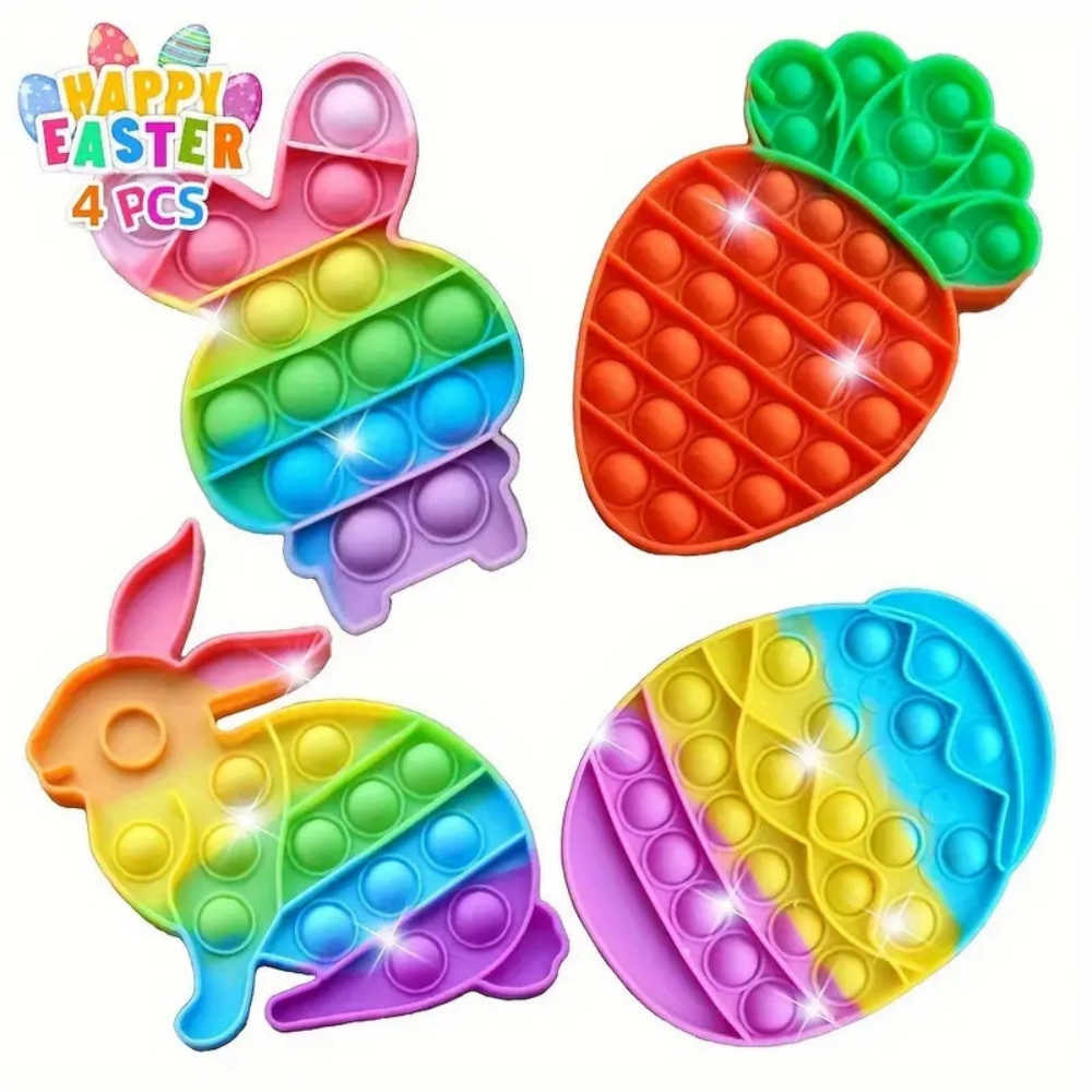 Party Games Egg - Set of 4 Easter Bunny Eggs