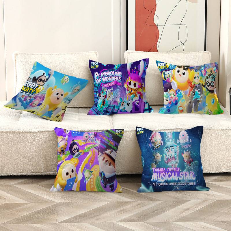 Party Games Egg - Game Egg Party Cushion Cover Pillow