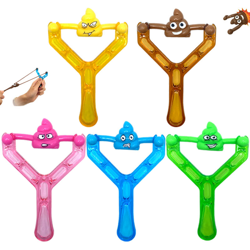 Party Games Quiz - 5PCS Funny Shooting Slingshot Prank Fake