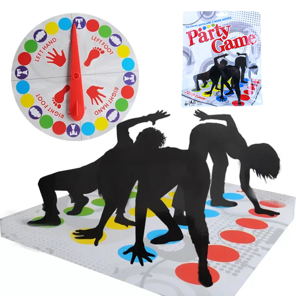Family Party Game Twister Game - đánh giá và giá Party Games Indoor For 6 12 Year Olds