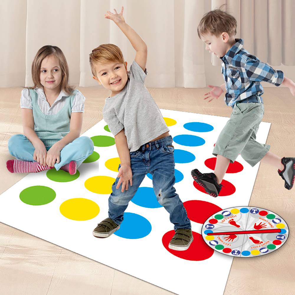Family Party Game Twister Game - đánh giá và giá Party Games Indoor For 6 12 Year Olds