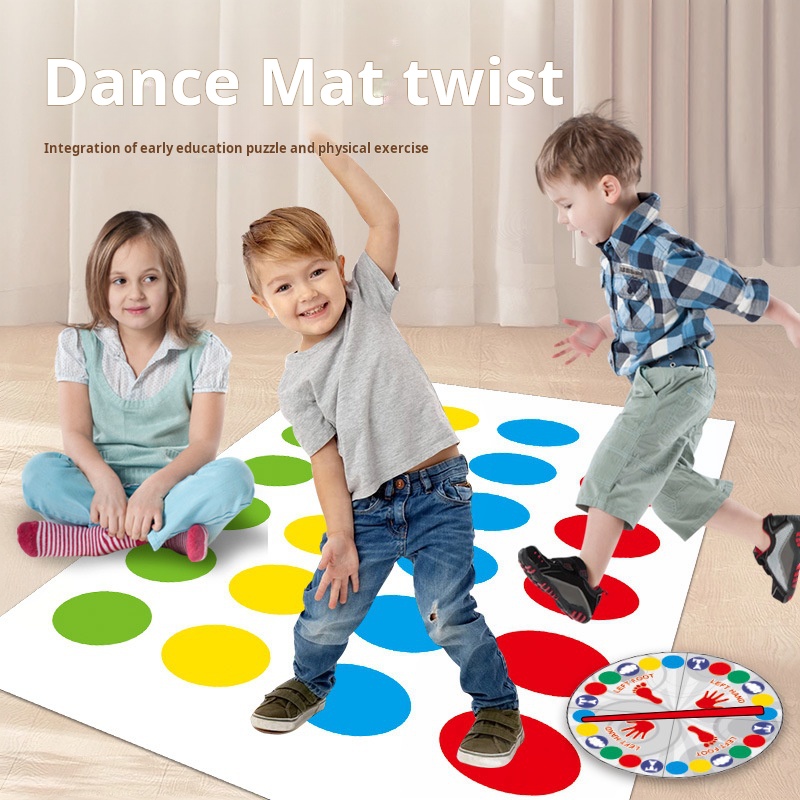 Family Party Game Twister Game - đánh giá và giá Party Games Indoor For 6 12 Year Olds