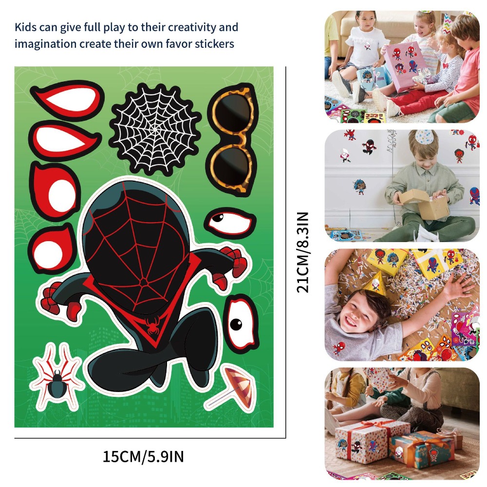 8/24pcs Spider Man  Puzzle Sti - đánh giá và giá Party Games Quiz