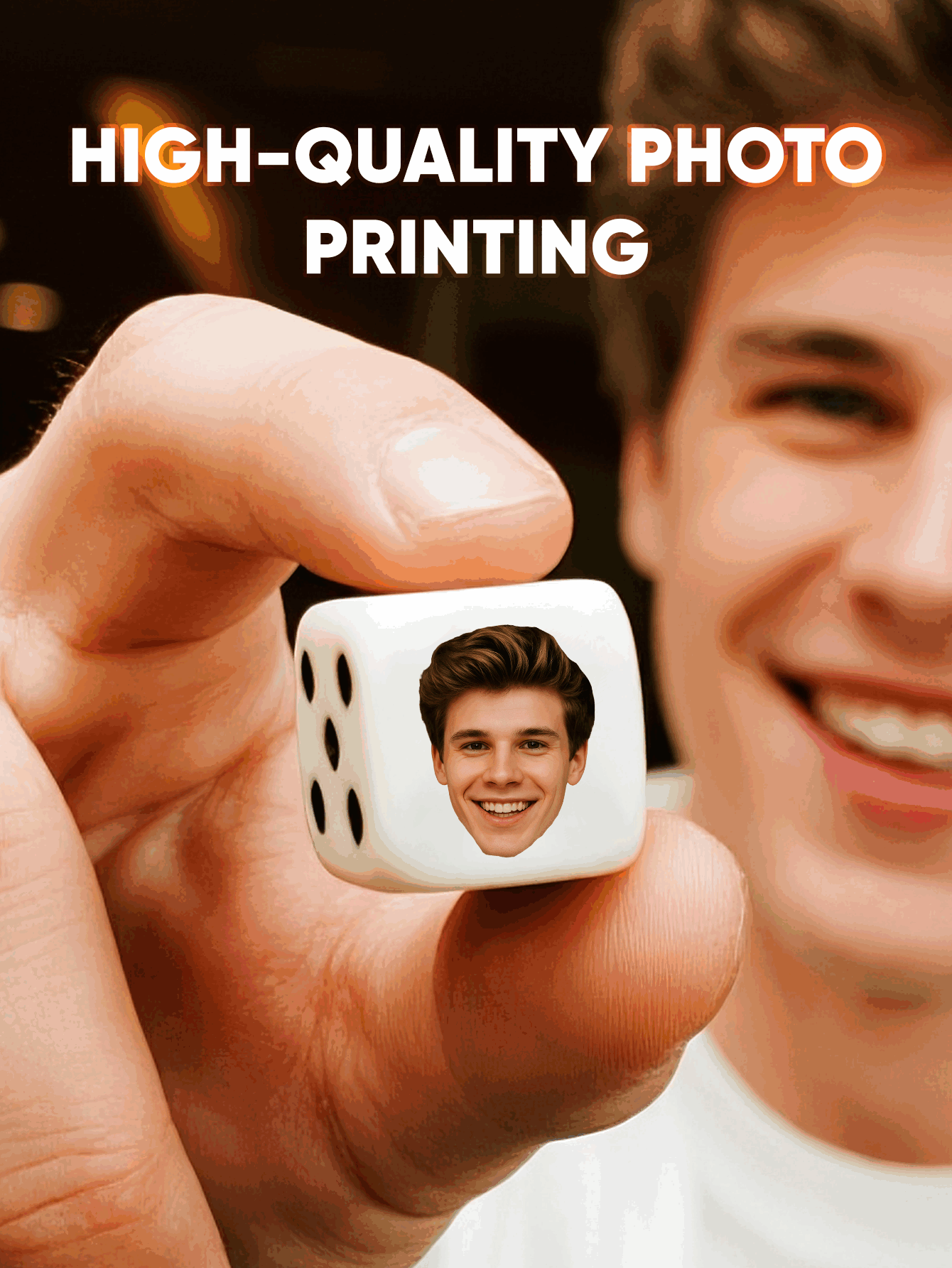 Custom Face Dice Personalized  - đánh giá và giá Party Games For Adults