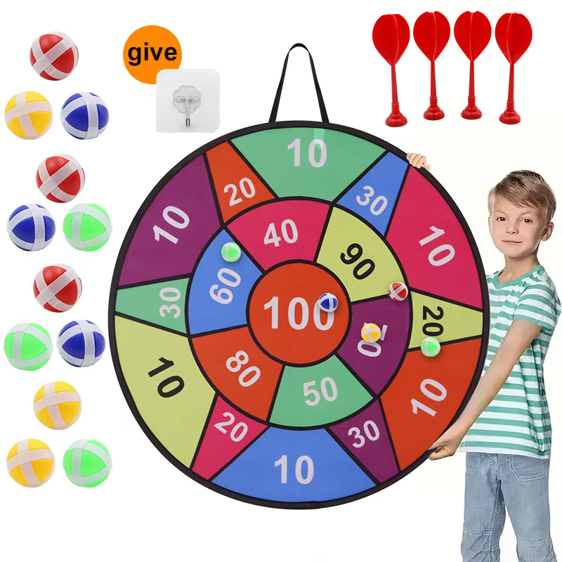 Sticky ball dart board -12 bal - đánh giá và giá Party Games Indoor For 6 12 Year Olds