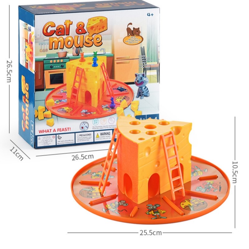 Cat and Mouse Cake Cheese Boar - đánh giá và giá Party Games Quiz