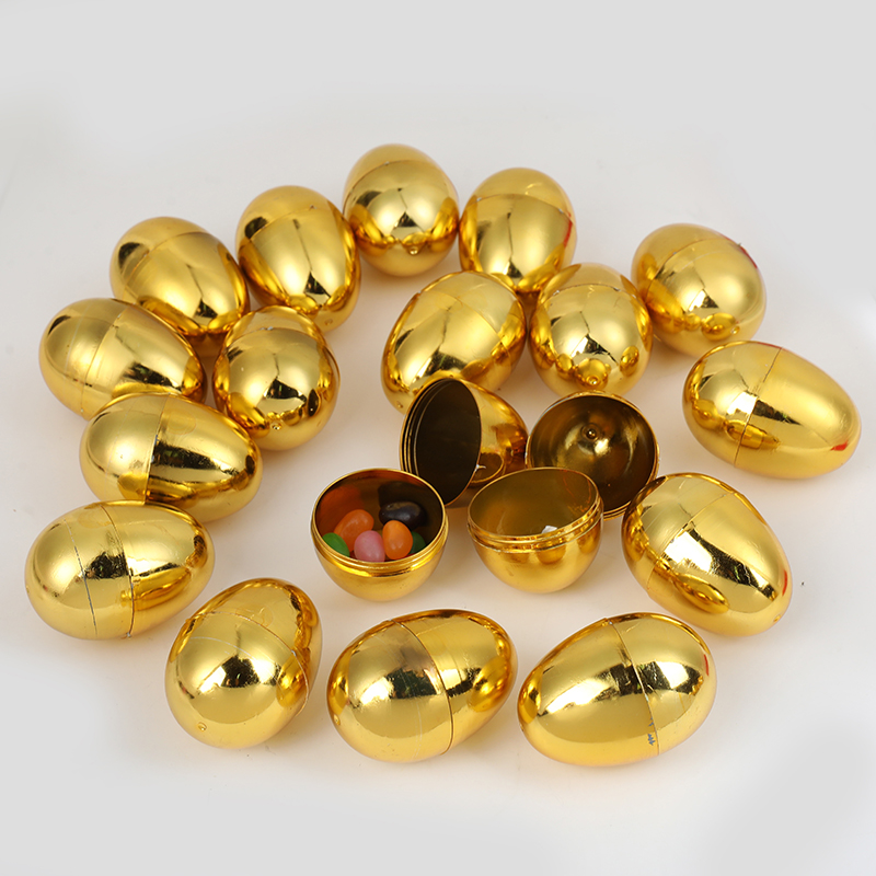 6PCS Golden Easter Eggs Plasti - đánh giá và giá Party Games Egg