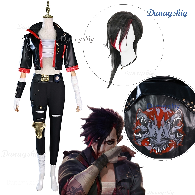 Vi Violet Anime Cosplay Arcane - đánh giá và giá Party Games Jack