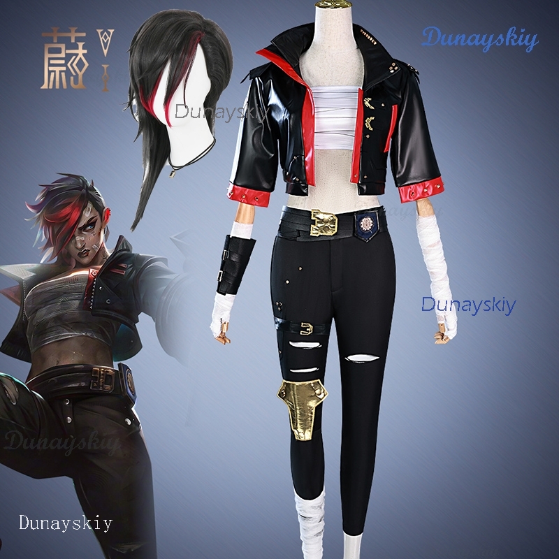Vi Violet Anime Cosplay Arcane - đánh giá và giá Party Games Jack