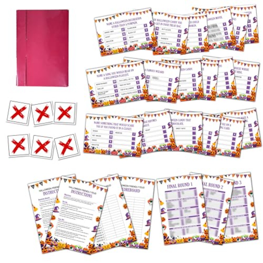 Halloween Friendly Feud Game,  - đánh giá và giá Party Games Quiz For Adults