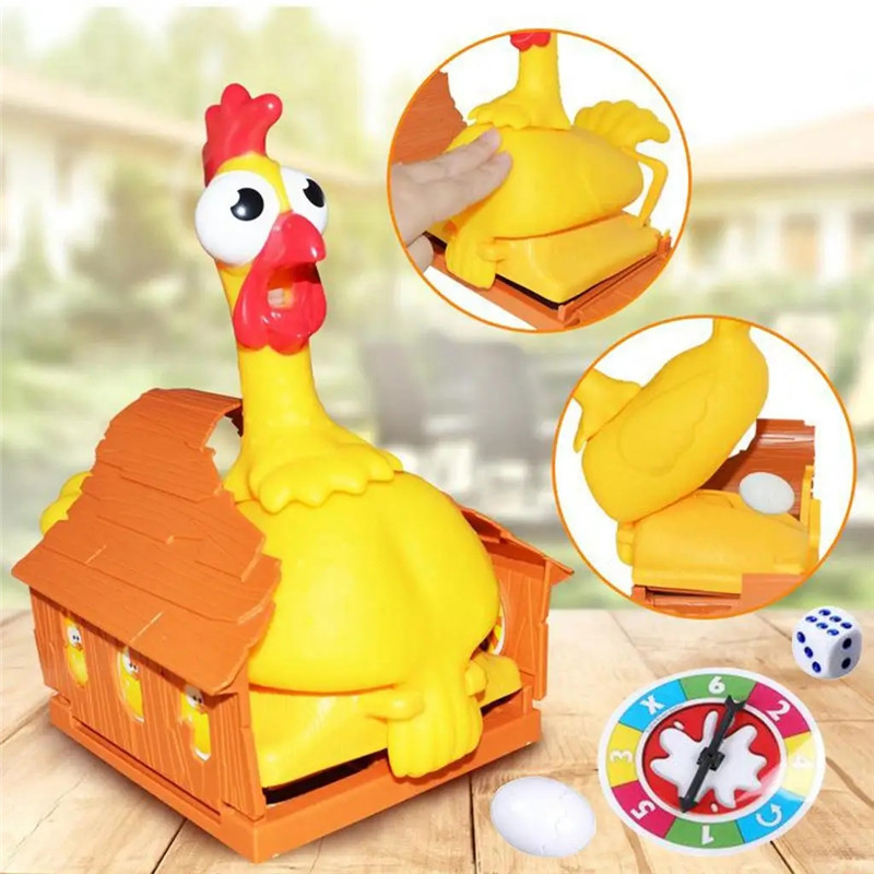 Funny Lucky Chicken Laying Egg - đánh giá và giá Party Games Egg