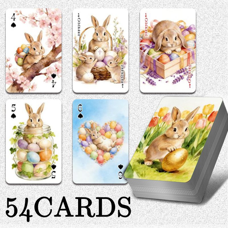 54pcs Standard Playing Cards f - đánh giá và giá Party Games Egg