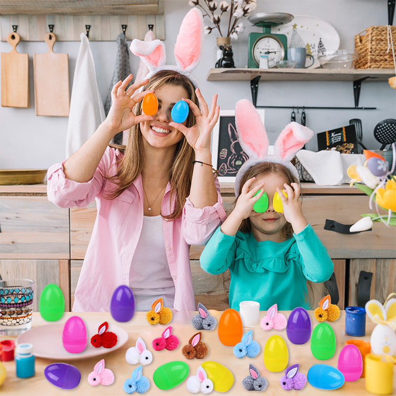 24Pcs Cute Easter Egg with Rab - đánh giá và giá Party Games Egg