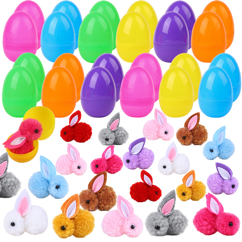 24Pcs Cute Easter Egg with Rab - đánh giá và giá Party Games Egg