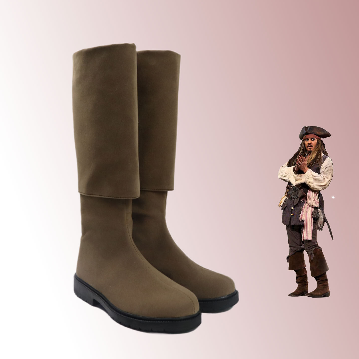 Jack Sparrow Cosplay Shoes Bro - đánh giá và giá Party Games Jack