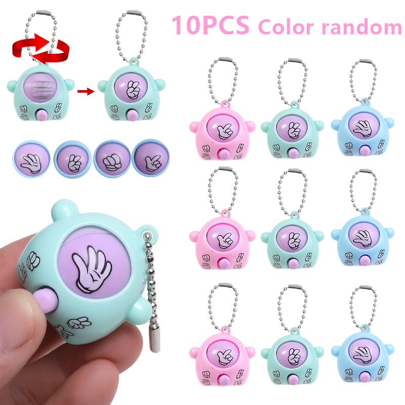 10pcs Mini Rock Paper Scissors - đánh giá và giá Party Games Egg