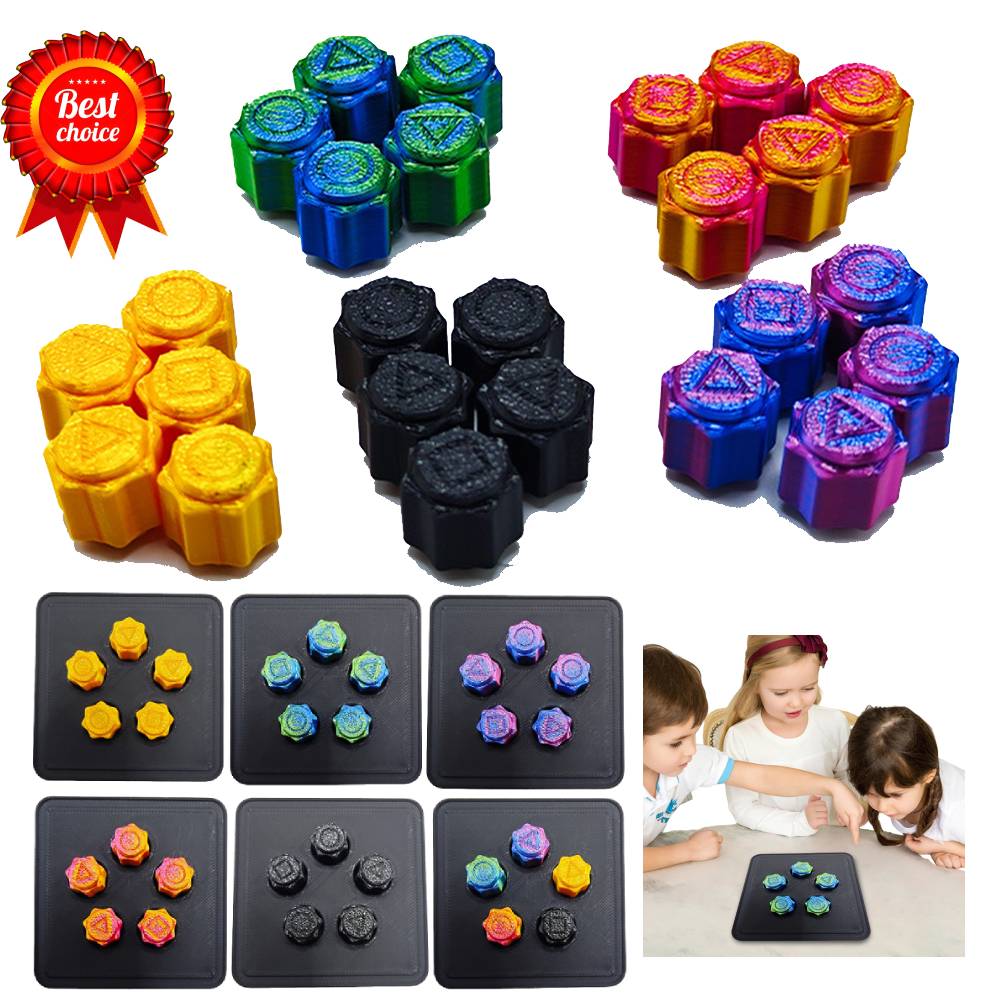 5pcs Dice Gonggi Jack Stone Pe - đánh giá và giá Party Games Jack