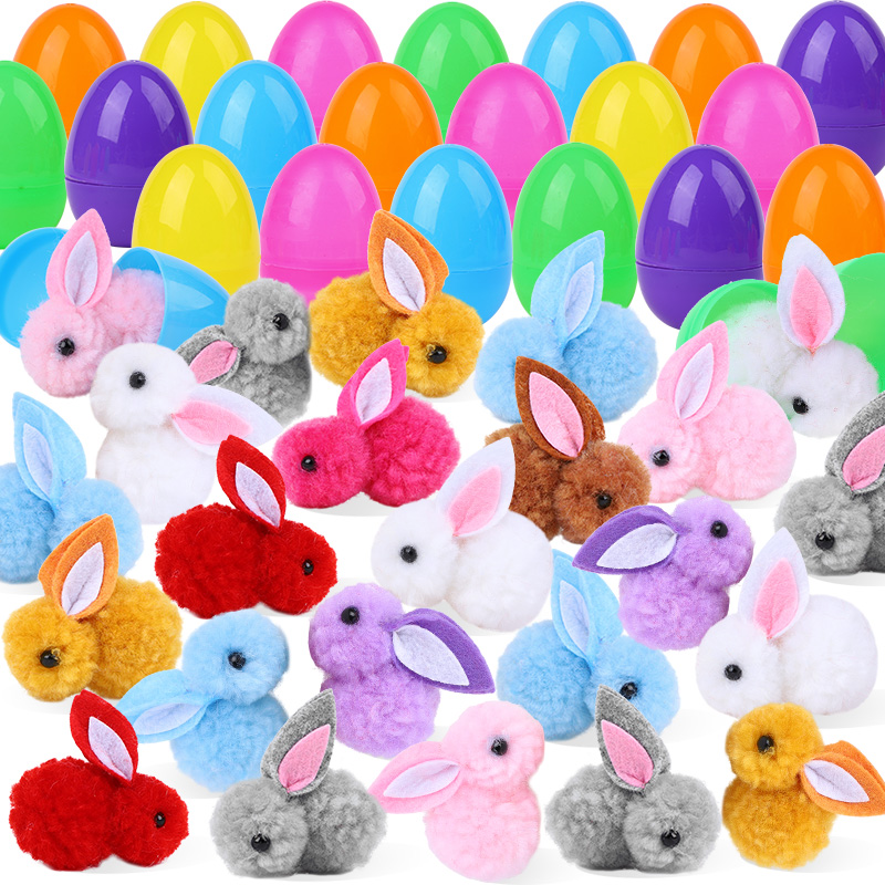 24/48Pcs Cute Easter Egg with  - đánh giá và giá Party Games Egg