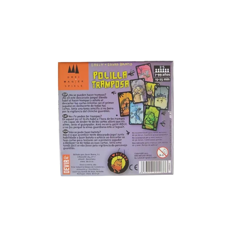 Spanish Mogel Motte Polilla Tr - đánh giá và giá Party Games In Spanish