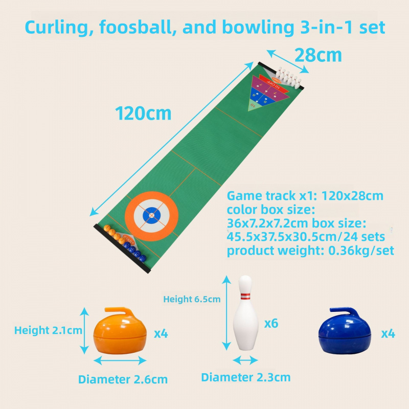 Curling Tabletop Game Set, Min - đánh giá và giá Party Games For Adults