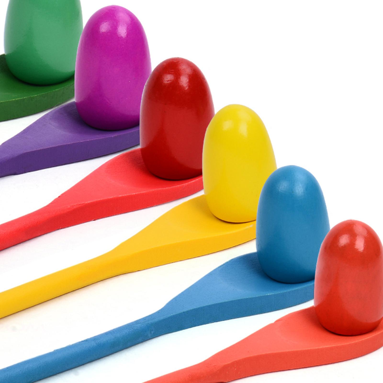 6 Pieces Egg Spoon Race Game H - đánh giá và giá Party Games Egg
